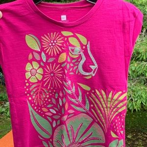 New w/out tags tea collection size 6 tshirt